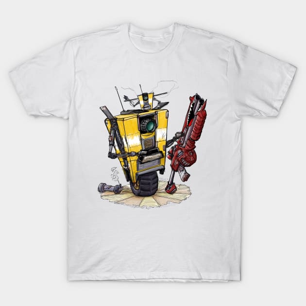 Cl4p-tp - claptrap T-Shirt by happycyn